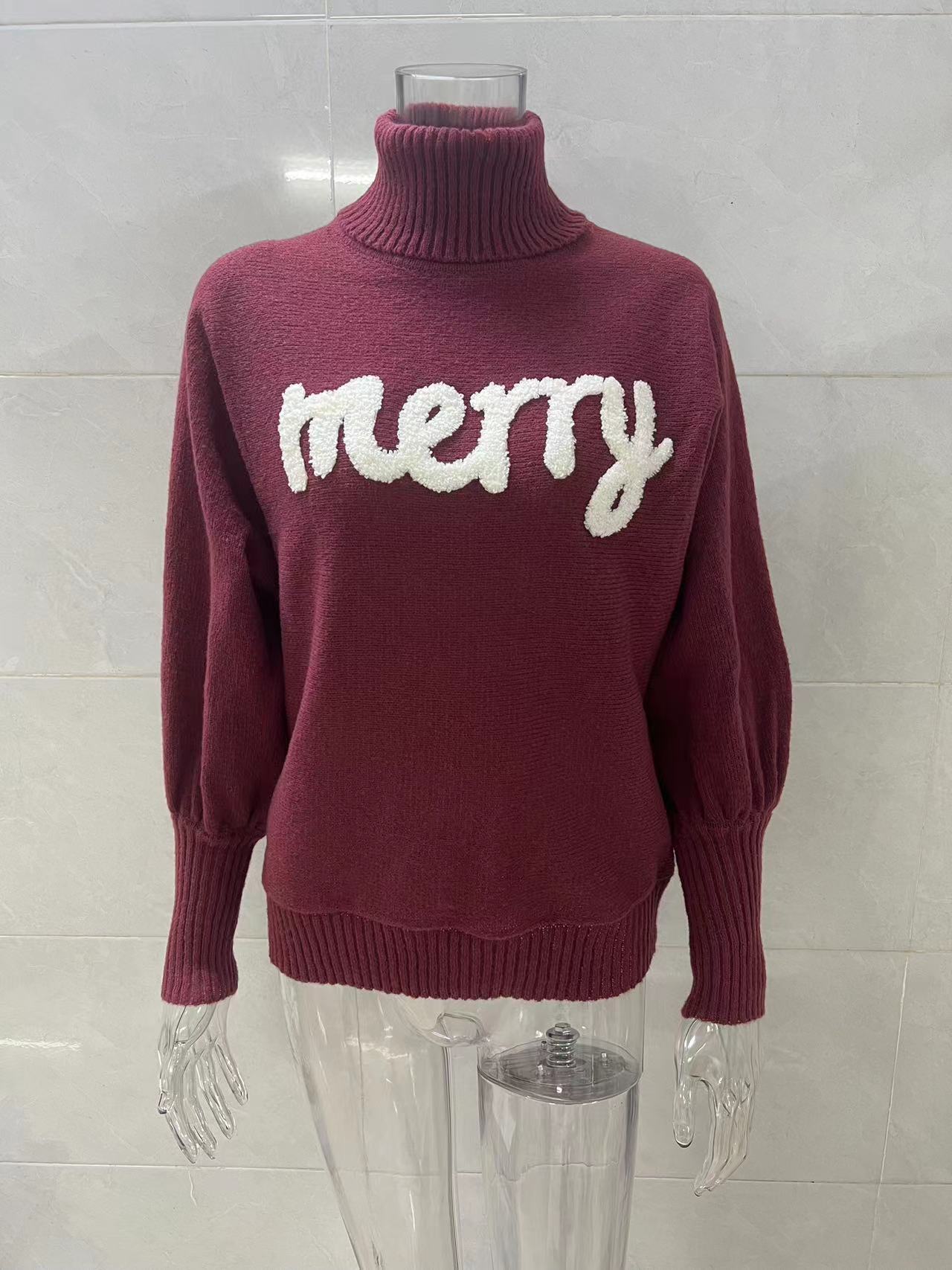 Ribbed Merino Knit Sweater 402 view 13