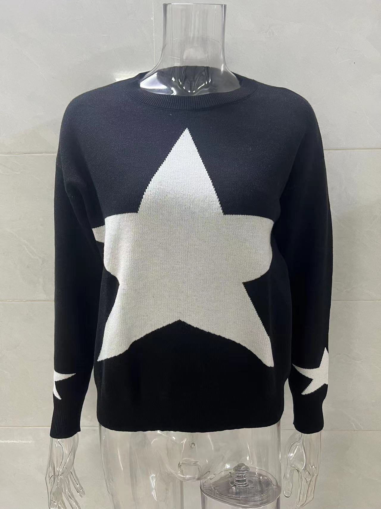 Knitted Crew Neck Pullover view 16