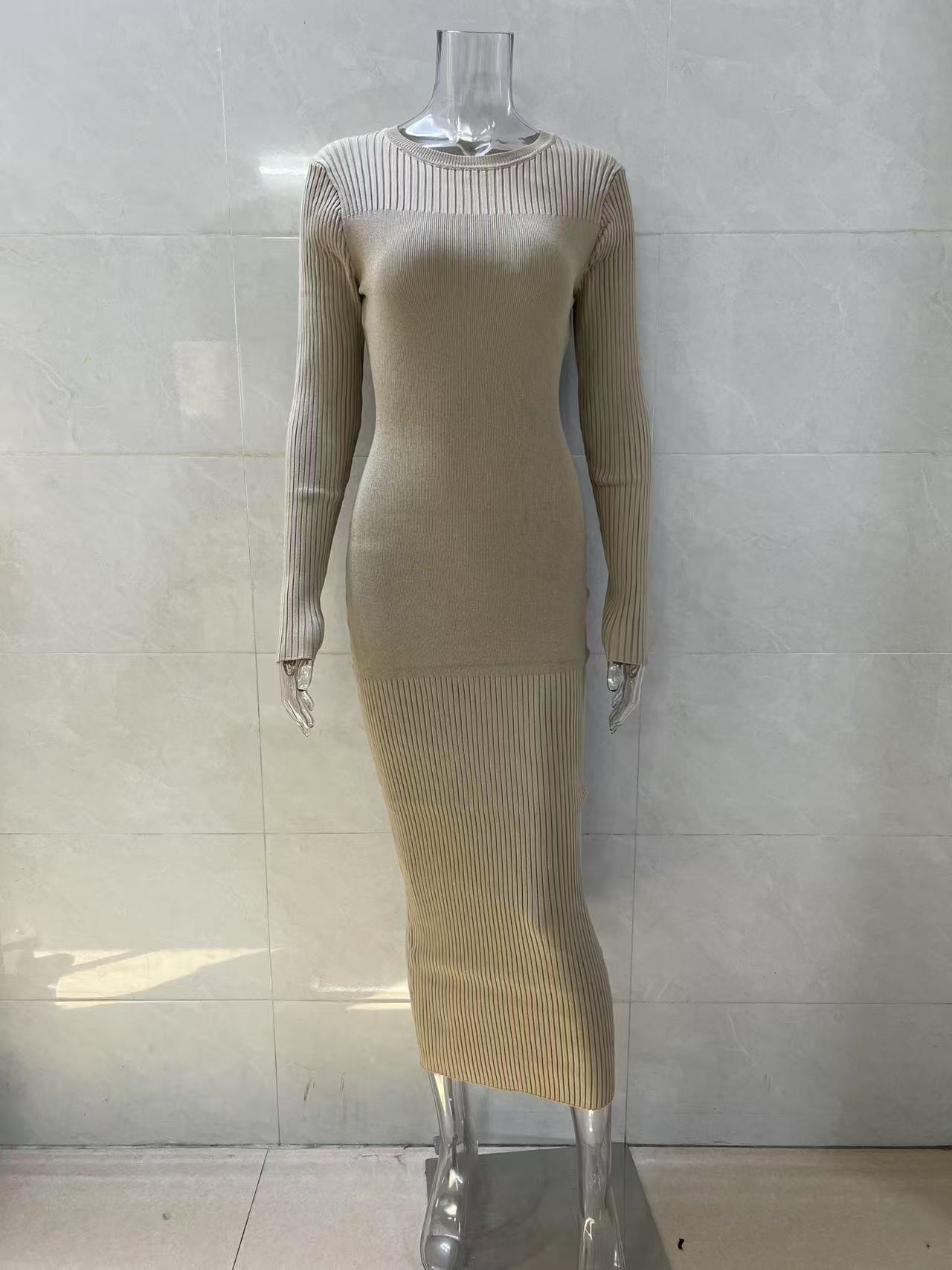 Knitted Long-Sleeve Sweater view 11