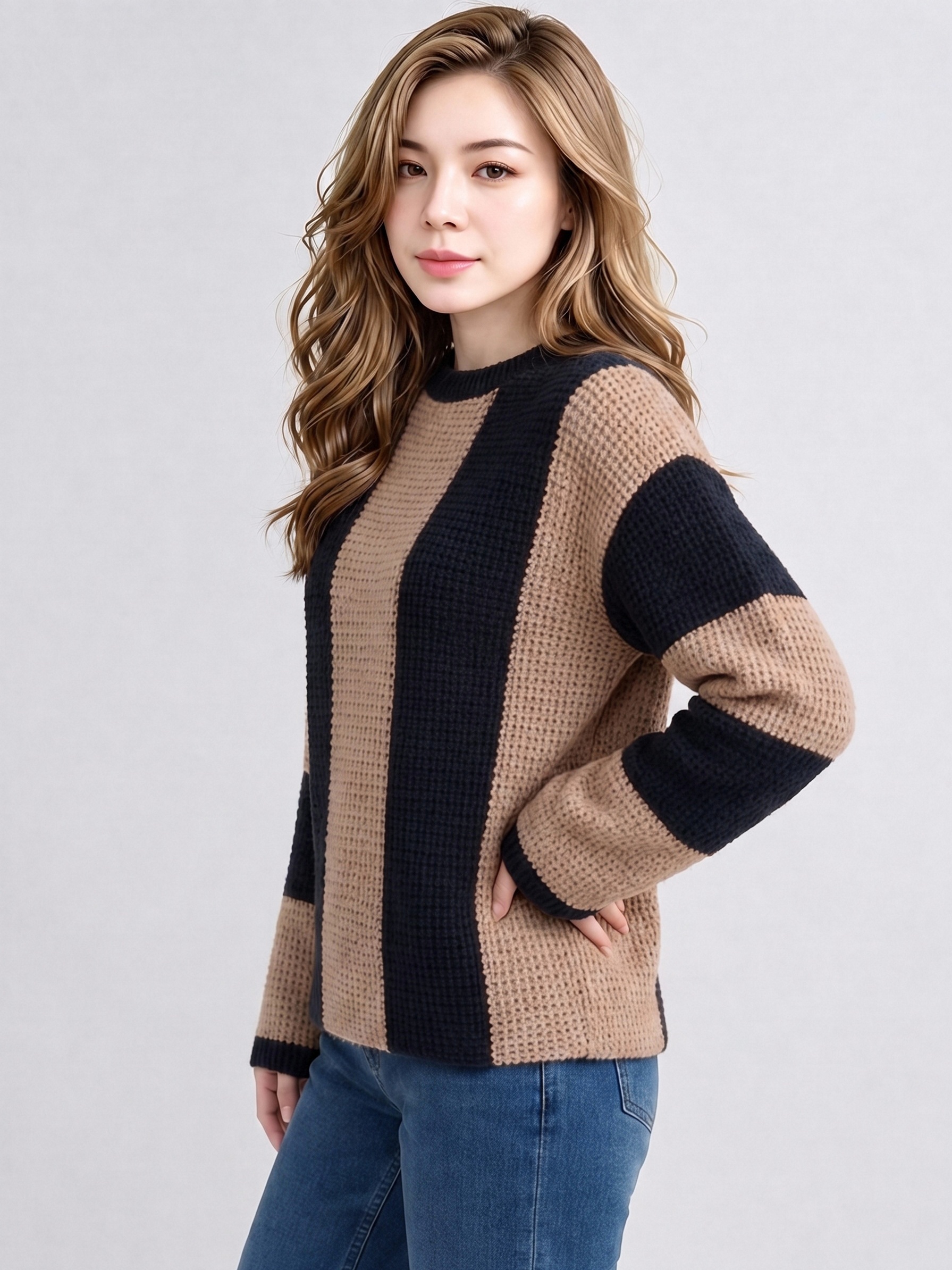 Classic Knit Sweater view 3