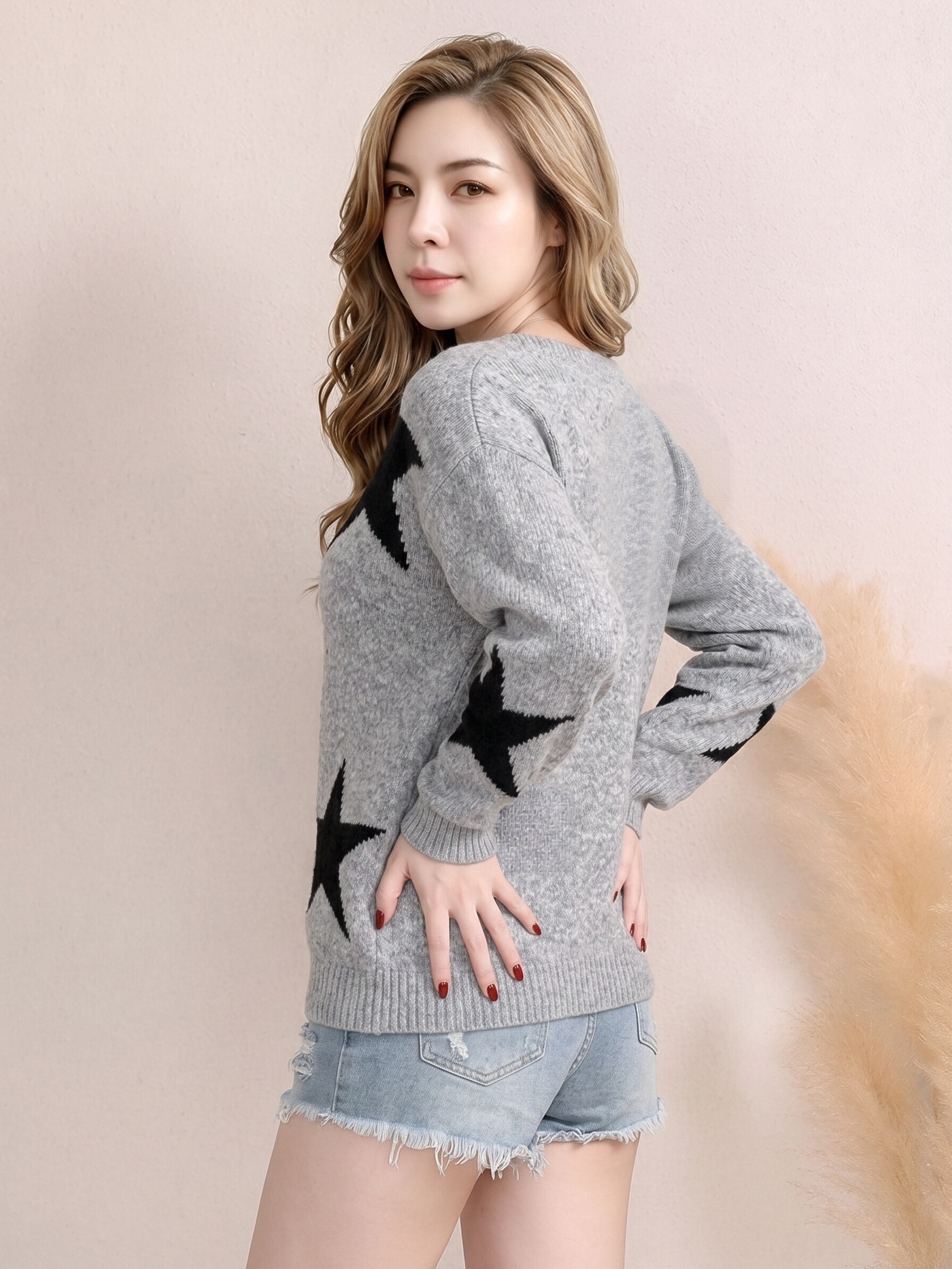 Classic Crewneck Knit Sweater 335 view 5